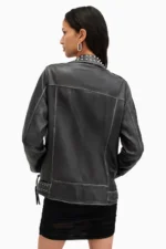 AllSaints Biker Leather Jacket