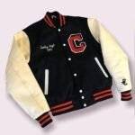 Cooley High Black and White Varsity Jacket