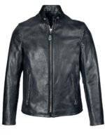 Men's Racer Cowhide Leather Jacket