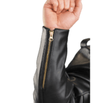 Deluxe Highwayman Biker Leather Jacket