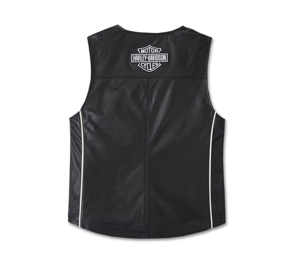 Factory Work Leather Vest