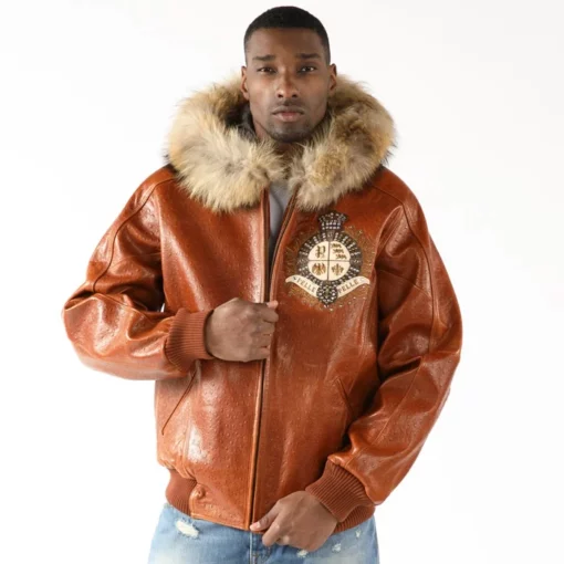 Hood Brown Jacket