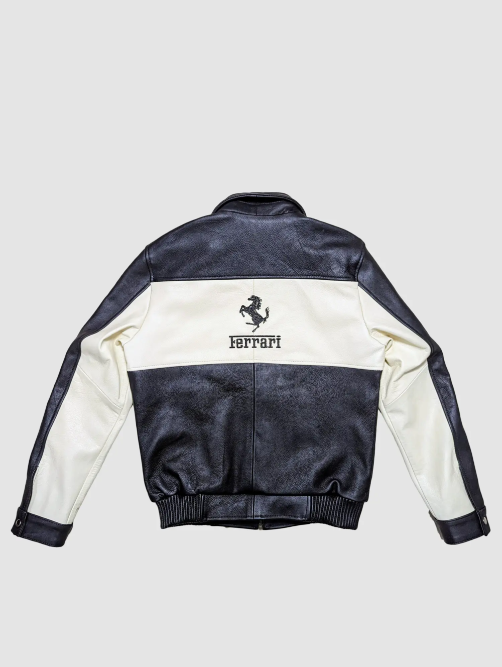 Ferrari F1 Racing Leather Bomber