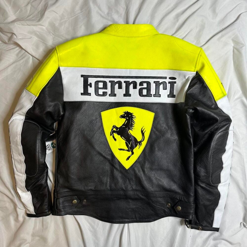 Ferrari Leather Racing Jacket