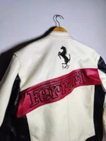 Ferrari Racing Leather F1 Jacket