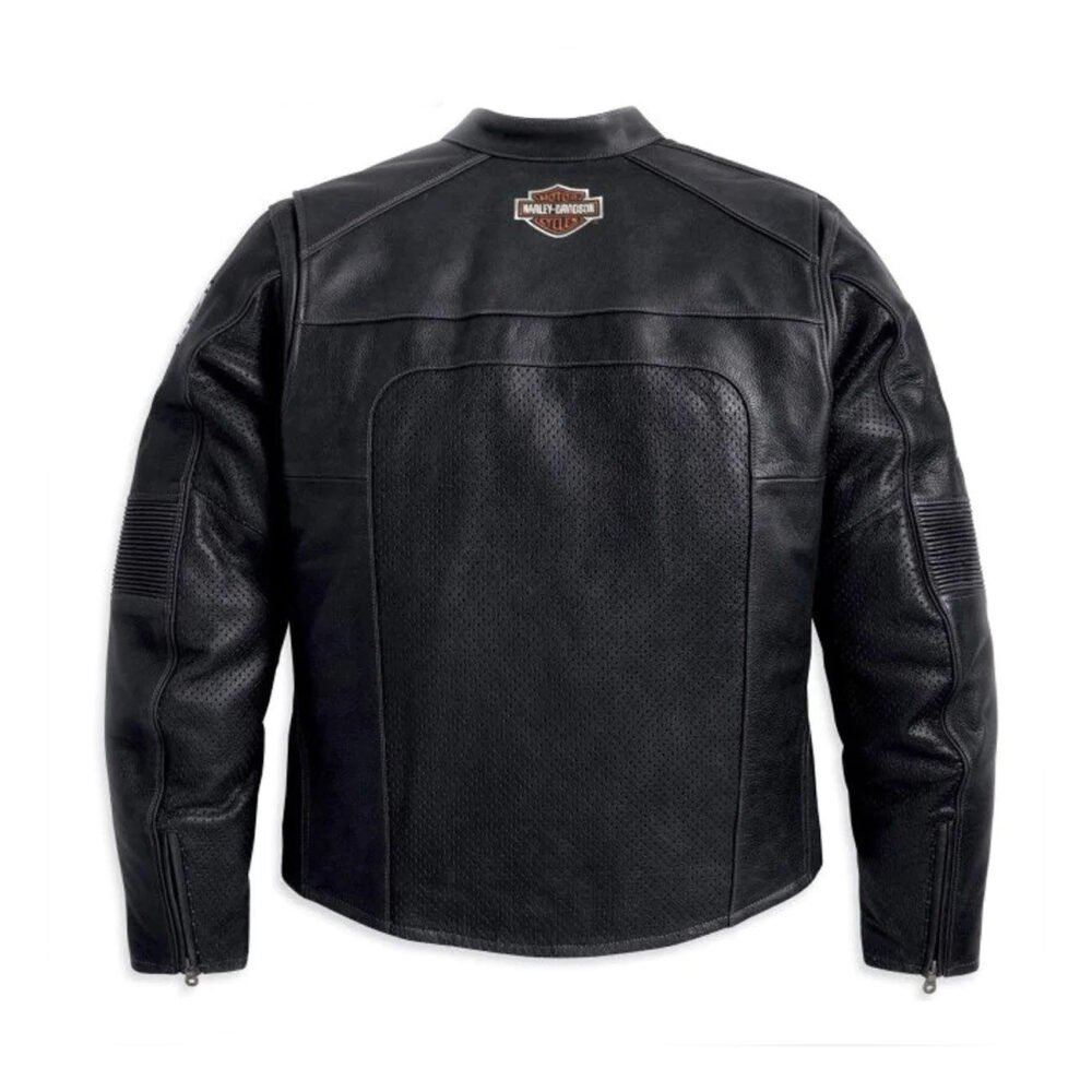 Harley Davidson Black Perforated Jacket