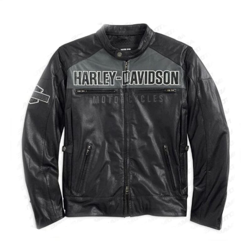 Harley Davidson HB Biker Leather Jacket