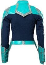 Lightweight Blue Faux Jacket