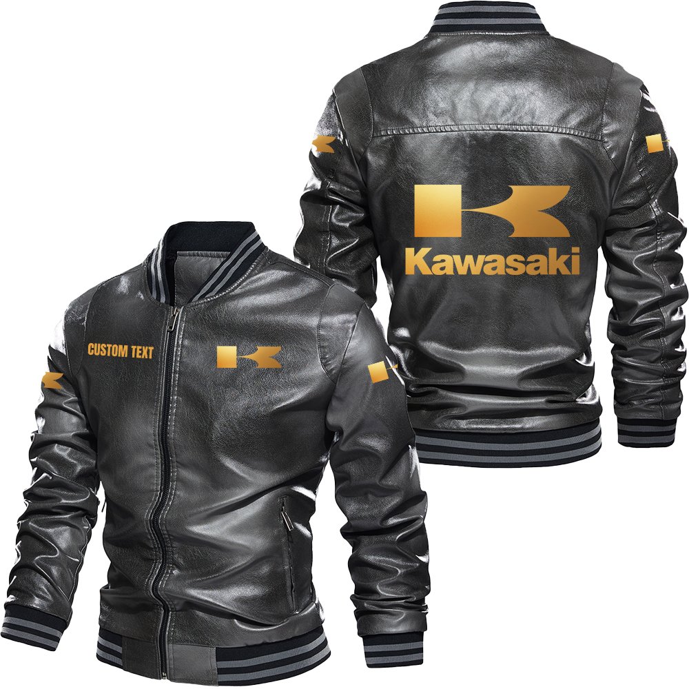 Kawasaki Men’s Stand Collar Jacket