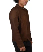 Premium Lambskin Cafe Racer Jacket for Men
