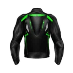 Leather Kawasaki Racing Jacket