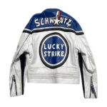 Lucky Strike Blue Moto Jacket