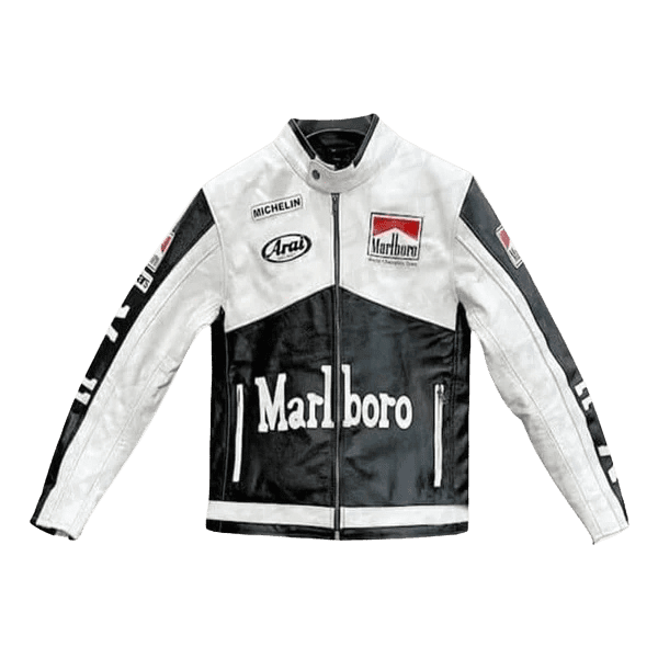 Marlboro Inspired Cafe Racer Jacket