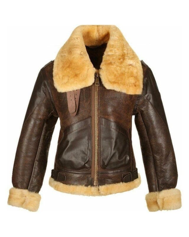 Gary Aviator Leather Jacket