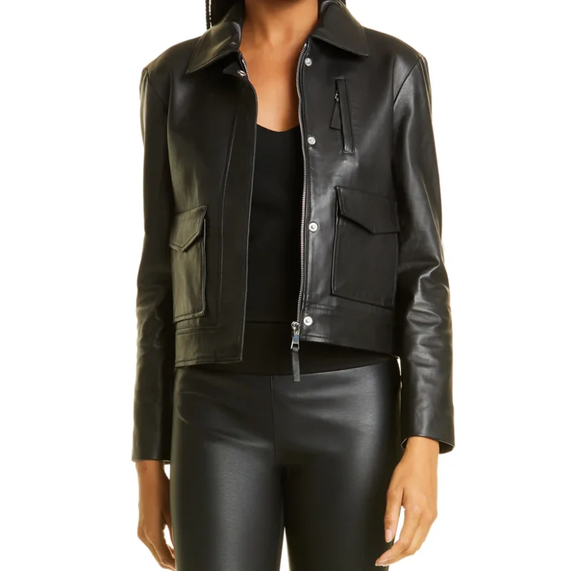 Bomber Leather Jacket