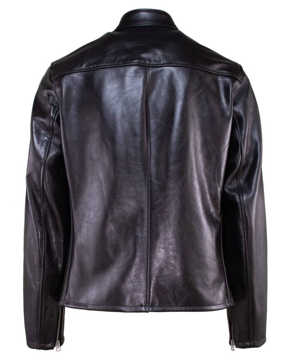 Cowhide Leather Racer Jacket