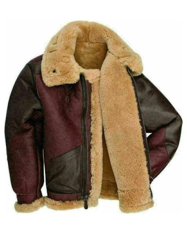 Bomber Aviator Leather Jacket