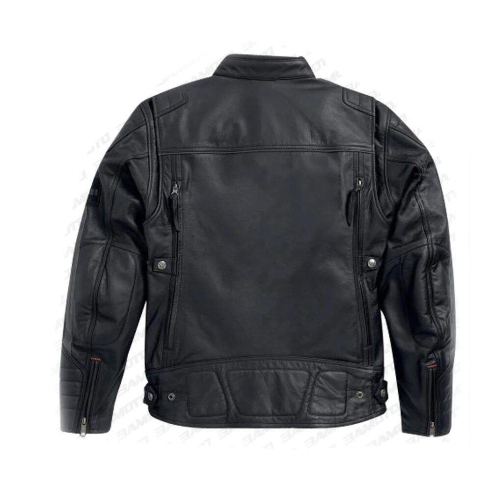 Men's Harley Exmoor Wing Leather Jacket