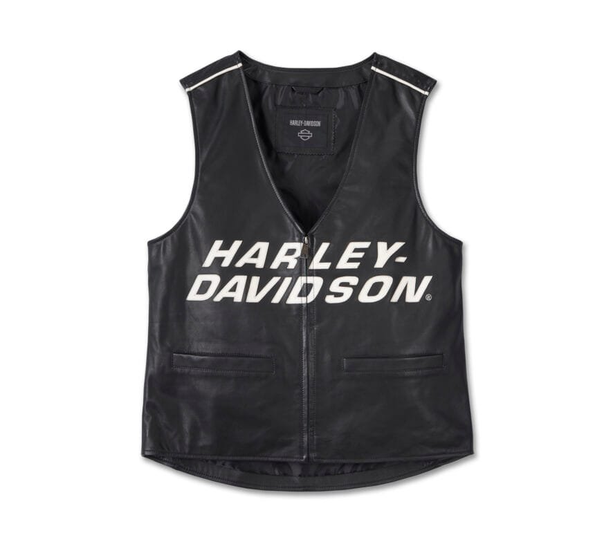 Men's Factory Leather Vest