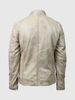 Off-White Waxed Motorcycle Jacket