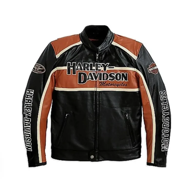 Men's Winged Orange Stripe Jacket