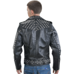 Model C Studded Moto Leather Jacket