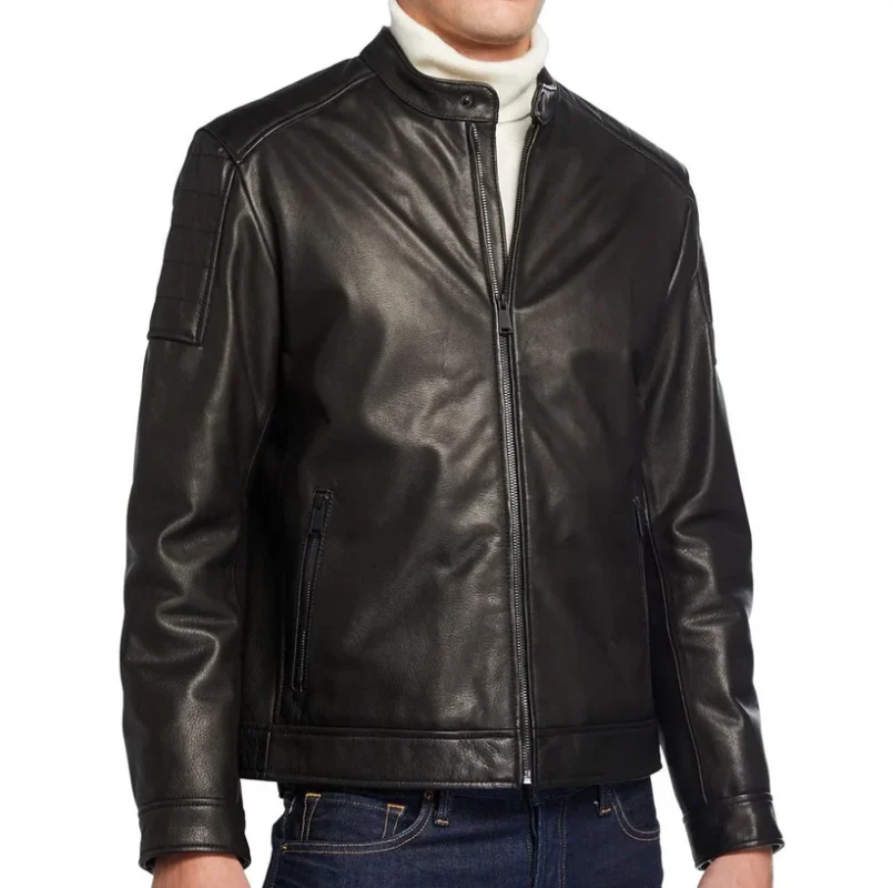 Nappa Leather Biker Jacket