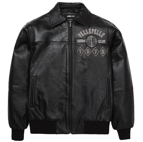 Pelle Pelle Famous Soda Club Black Jacket