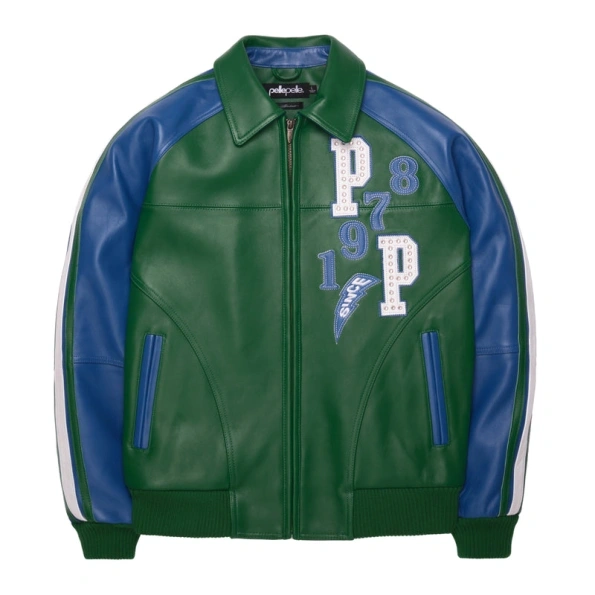 Pelle Pelle Green Tiger Jacket