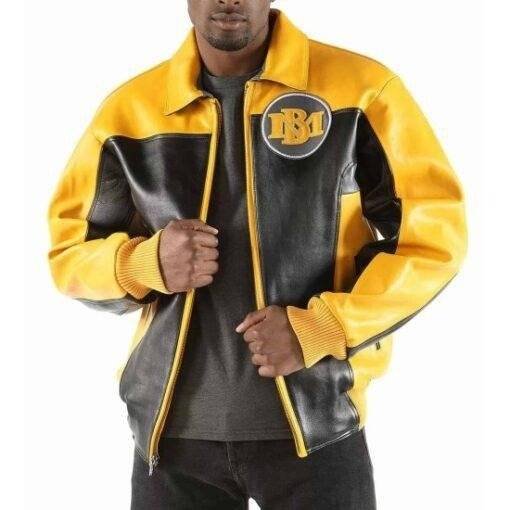 Pelle Pelle Marc Buchanan Black Yellow Jacket