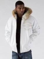 Pelle Pelle Supply White Fur Jacket