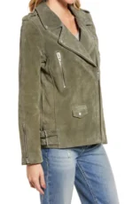 long suede jacket for women’s outerwear