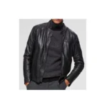 Durable Leather Biker Jacket for Men