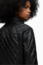 Quinn Bomber Leather Jacket
