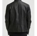 Mens Leather Jacket in Black