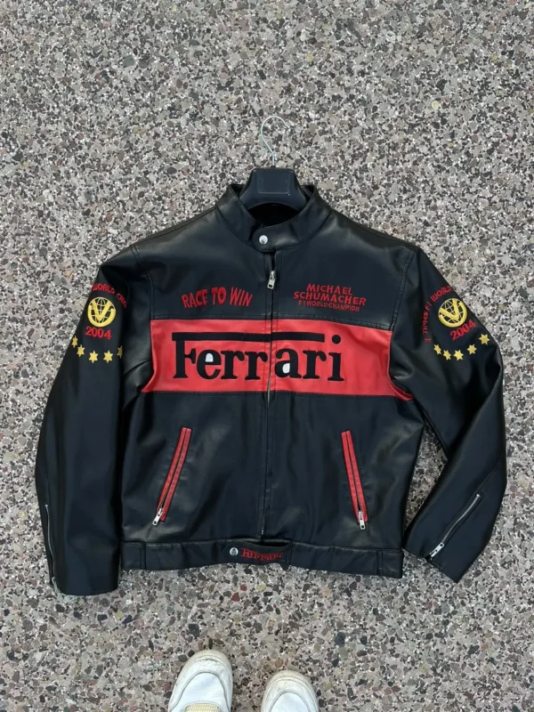 Rare Ferrari Vintage Leather Jacket