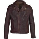 Raven leather jacket