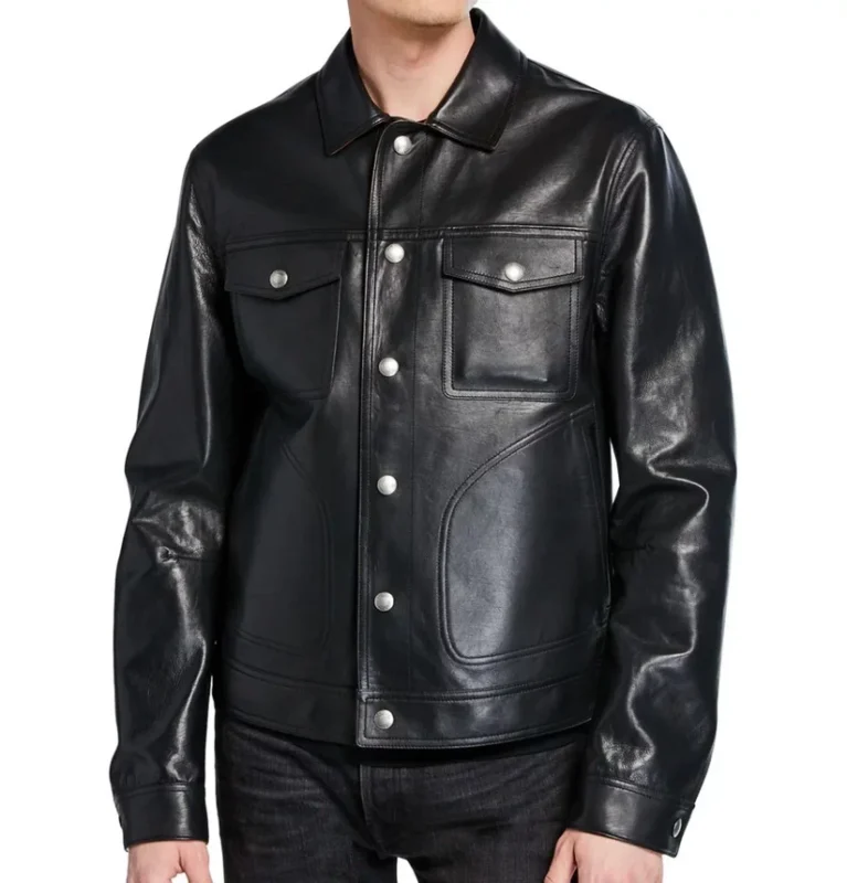 Reversible Leather Jacket