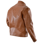Rust Vintage Biker Leather