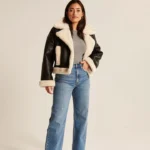 Shearling Leather B3 Riding Jacket