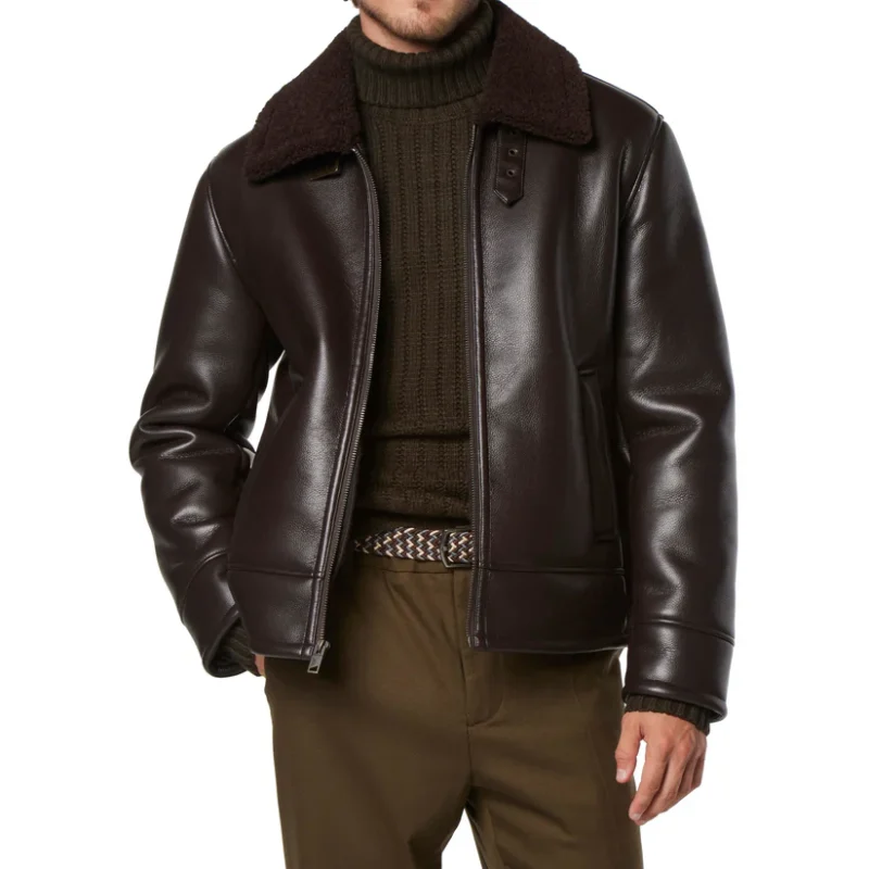 Leather Pilot Jacket