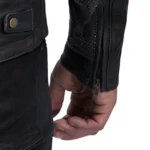 Protective Leather Biker Jacket