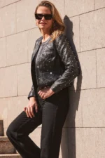 Studded Leather Jacket
