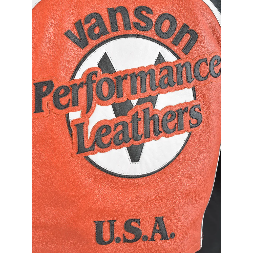 Speedway Motorcycle Racing Leather Jacket