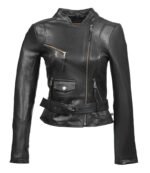 WOMENS MOTORCYCLE LEATHER JACKET