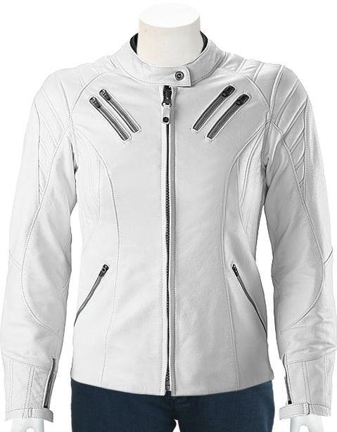 Zipper Biker Jacket