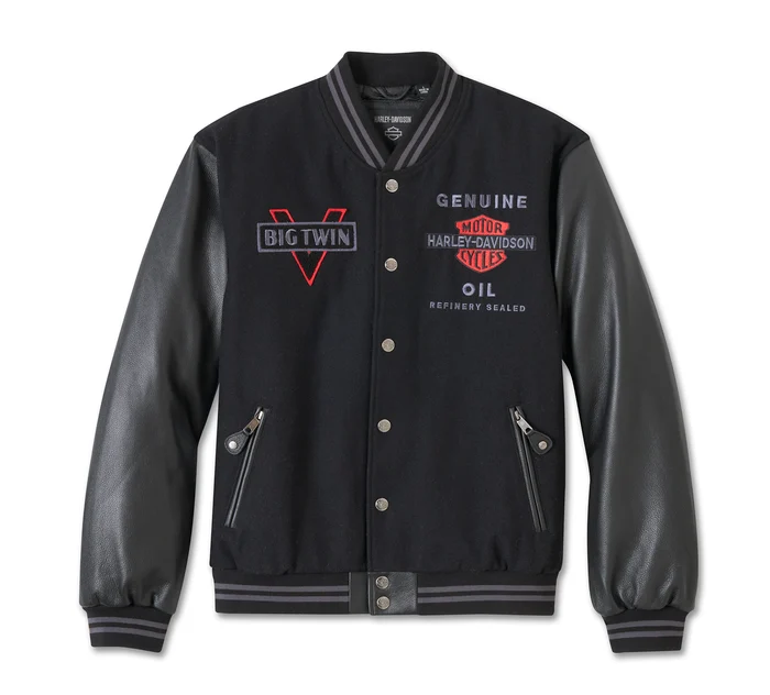 Varsity Leather Jacket