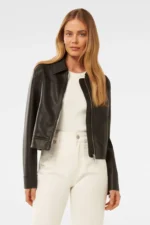 Vegan Leather Jacket