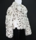 Women’s designer leopard jacket