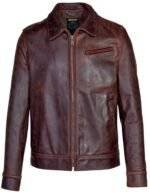 Lightweight Cowhide Trucker Jacket